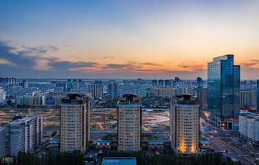 Architecture. Astana. Drone Photography